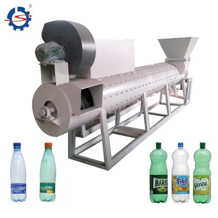 Plastic Pet Bottles Washing Line Plastic Recycling Machine Label Remover