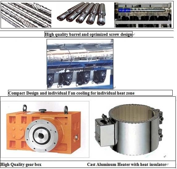 Mono Layer Plastic PP PS Sheet-Extrusion-Line with Horizontal Colander for Thin Sheet