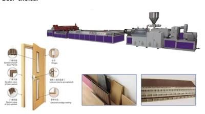 PVC UPVC Window Door Profiles Extrusion Production Line Machine