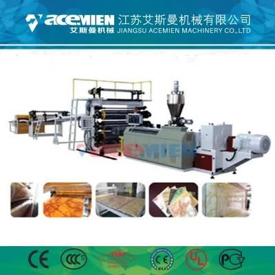 PVC Artificial Marble Sheet and Profile Extrusion Machine