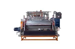 High speed LLDPE three-layer stretch film rewinding machine