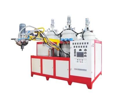 Used Elastomer Polyurethane Casting PU Cast Foaming Machine