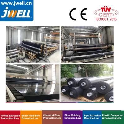 PE Waterproof Roll Extrusion Machine From Jwell