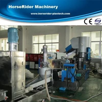 Single Screw Waste Plastic Granulator Recycling Pelletizer PE PP Plastic Pelletizing ...