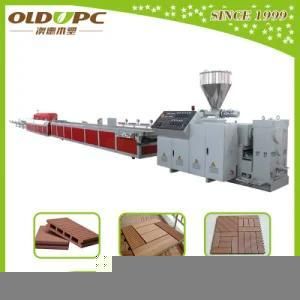 Wood Plastic WPC Profile Production Line Sjsz-65/132 Co-Extrusion