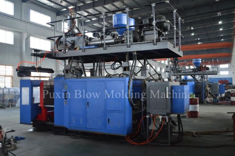 PC PE 2 Layers Drums Barrels Buckets Making Extrusion Blow Molding Machine