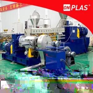 China Carbon Black Masterbatch Pelletizing Extruder Machine
