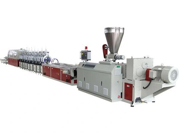 Artificial Marble Plastic PVC Baseboard Trim Profiles Extruder Production Machine for Making Skirting Boards