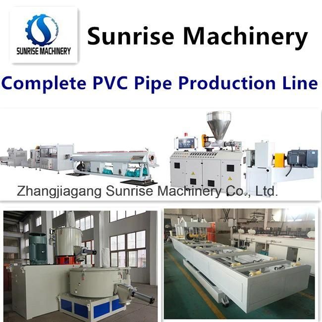 20-110mm UPVC CPVC PVC Pipe Extrusion Line