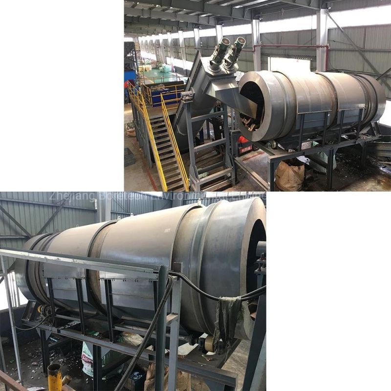 Dry Trommel for PET Bottle Recycling