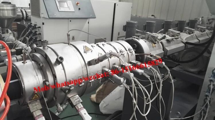 High Efficient Sj-63 Single Screw Extruder Production Line 20-63mm PE PPR Pipe Line