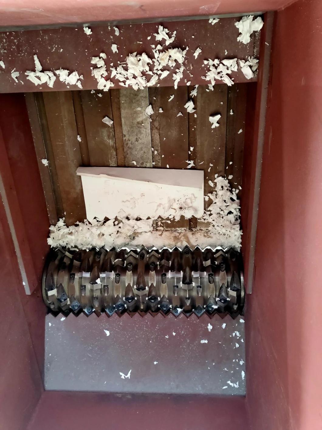 High Output Plastic Film Wood Single Shaft Shredder