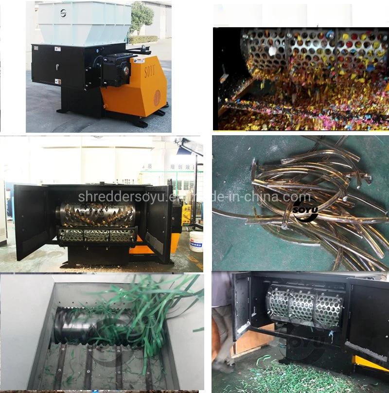 Pet Bottle Shredder Machine/Plastic Bottle Grinding Machine Shredder