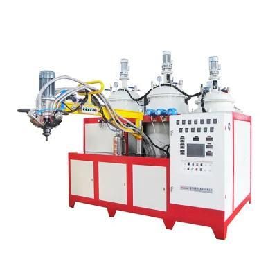 Low Pressure Lastomer PU Foaming Elastomer Injection Casting Machine