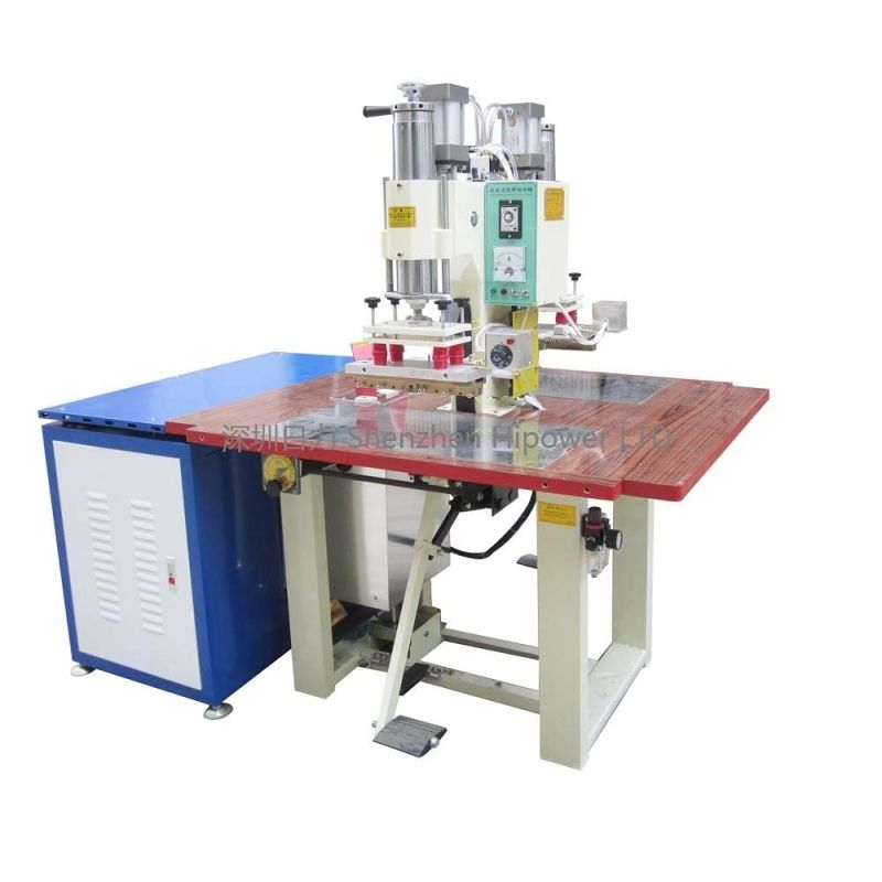 Two Heads High Frequency PVC TPU T Shirt Textile Embossing Machine