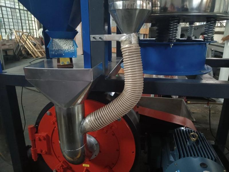 ABS PP PE PVC PA Plastic Cutting Machine Pulverizer Grinder Machine