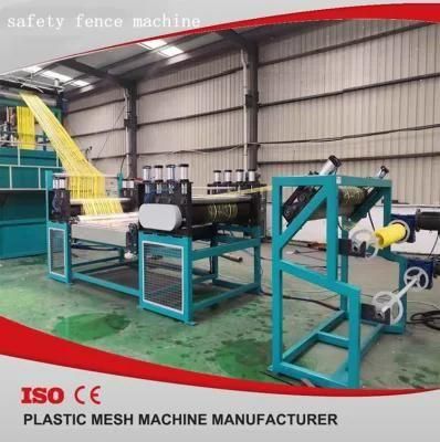 Plastic Safety Fence Net Making Machine with One Extruder