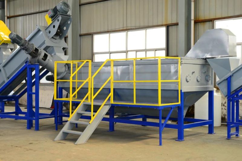 500kg/Hr Rigid PE PP Recycling Washing Plant