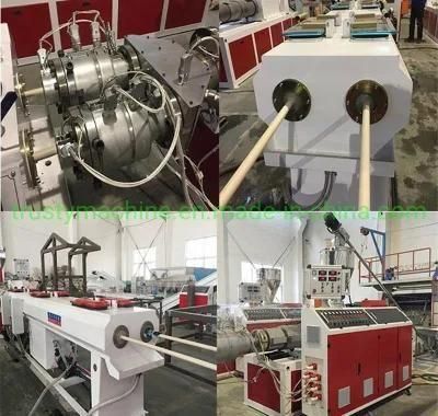 PVC Double Pipe Making Machine/ Pipe Extrusion Line