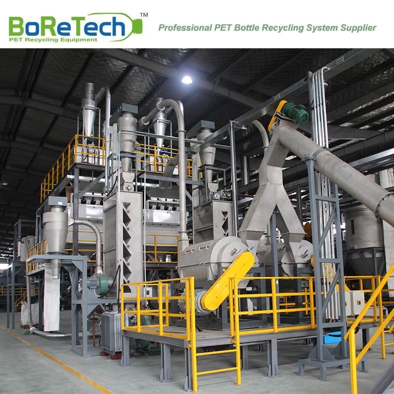 TL7000 PET Bottle Hot Washing Recycling Plant