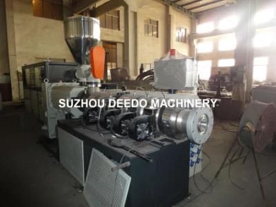 Rigid PVC Plastic Cable Trunking Extruding Machine