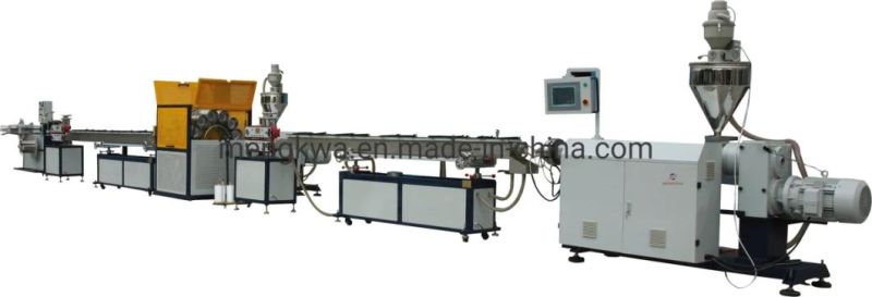 PVC Fiber Reinforced Braided Pipe/Shower Pipe Extrusion Line