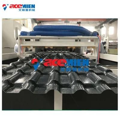 PVC+ASA Plastic Roofing Tile Machine