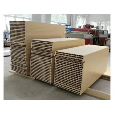 WPC PVC Wood Lumber Plastic Composite Wooden Door Panel Board Production Line Manufacturer