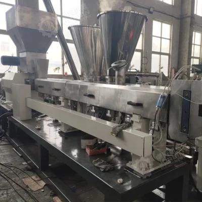 Co-Rotating Twin Screw Extruder Machine Compound PE PP Filler Masterbatch