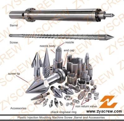 Injection Screw Barrel Injection Moulded Screw Barrel