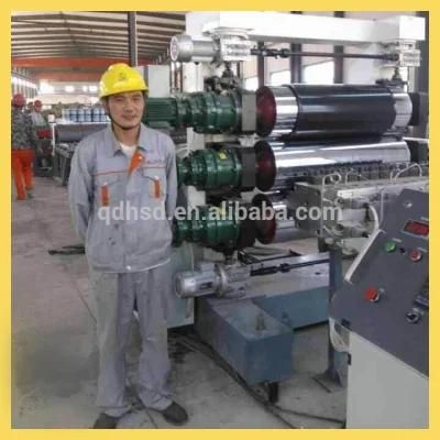 PE PP Single Layer Sheet Board Three Calender Extrusion Production Machine Line