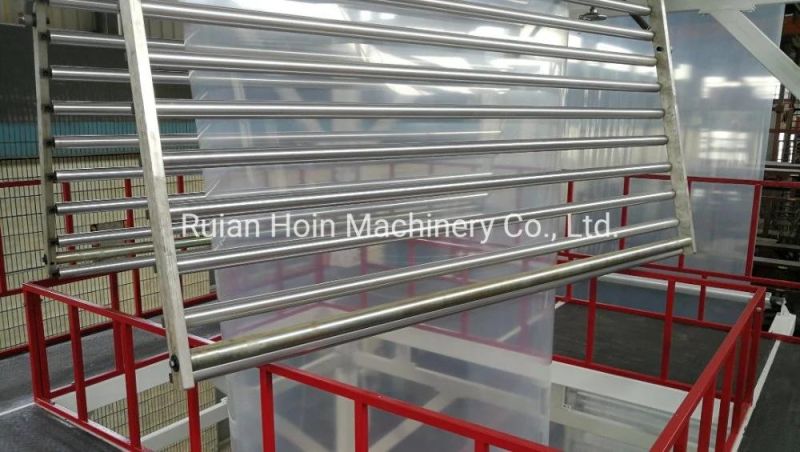 Three Layers Tower Rotation Coextrusion Blown Film Machine