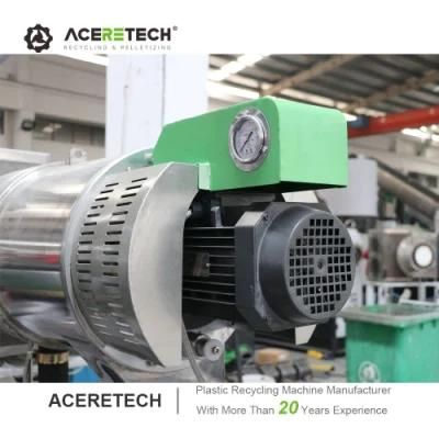 Aceretech Production Equipment Plastic Recycling Prilling Pellets Extruder Machine