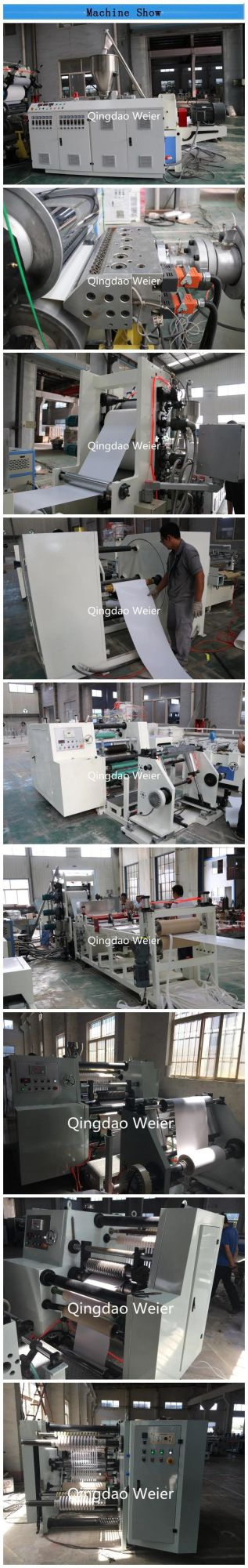 Double Screw PVC Edge Banding Tape Extruder Making Machine with Slitter Printing and Mixer
