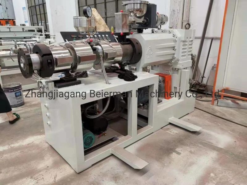 Factory Price of 220V 415V 380V Sjsz Series PVC UPVC WPC Plastic Powder Processing Conical Double Screw Extruder ABB/Delta/Siemens