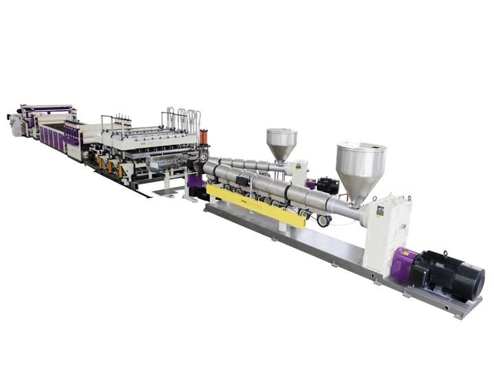 PP/PE/ABS/PVC/PVDF Thick Plate Extrusion Line