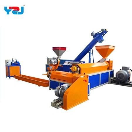 Water Cooling Type Double Stage PP PE Plastic Recycling Machine