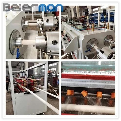 2-4 Cavity Automatic PVC Arch Insulation Decoration Profile Strip Twin Screw Extruder Production Line ABB/Delta Inverter Siemens Motor