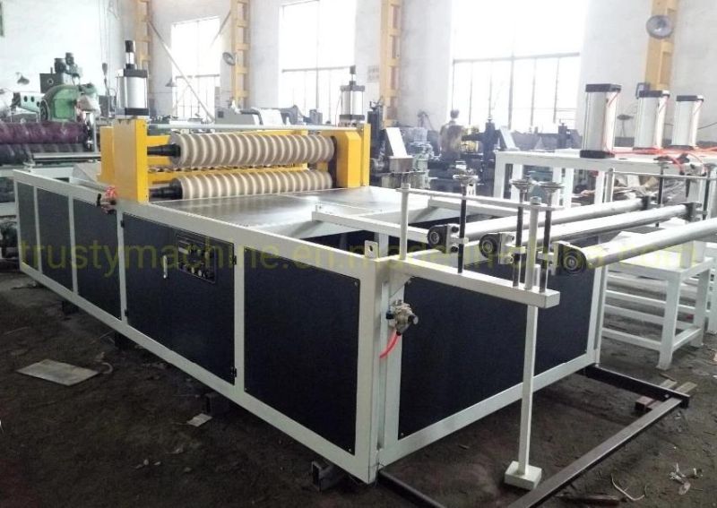 1300mm PVC Corrugated Wave Roof Sheet Extrusion Line
