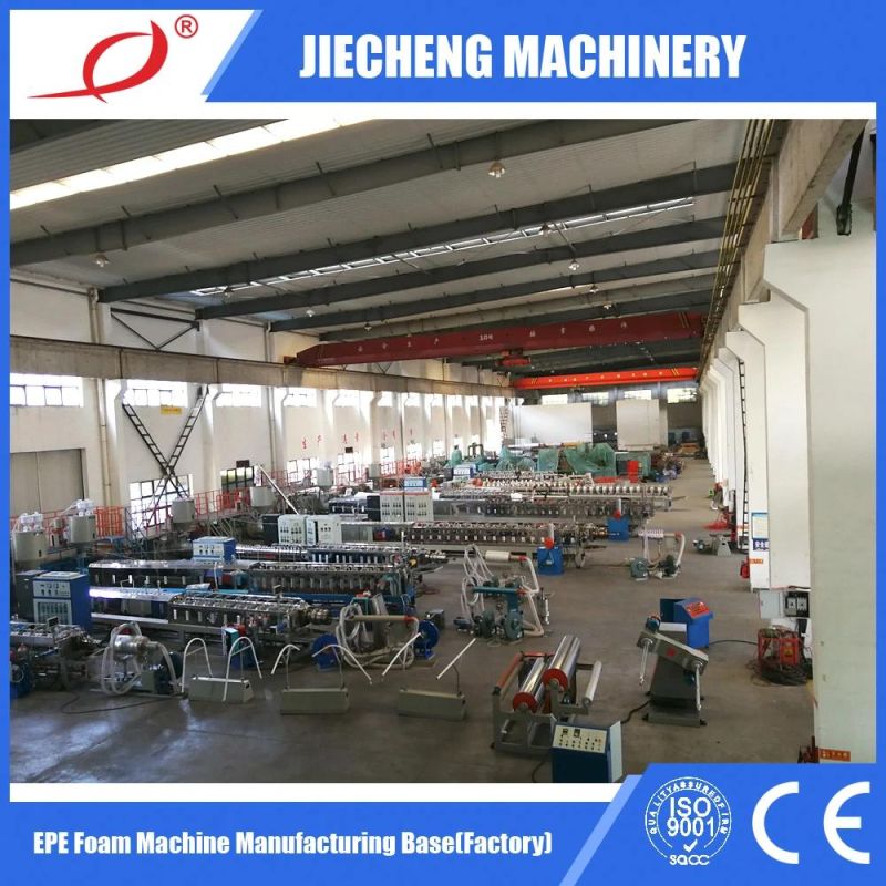 EPE Foam Plastic Recycling Machine Extruder Expandable Polyethylene Machinery High Output350kg/Hr Jc-200 Crushing Type