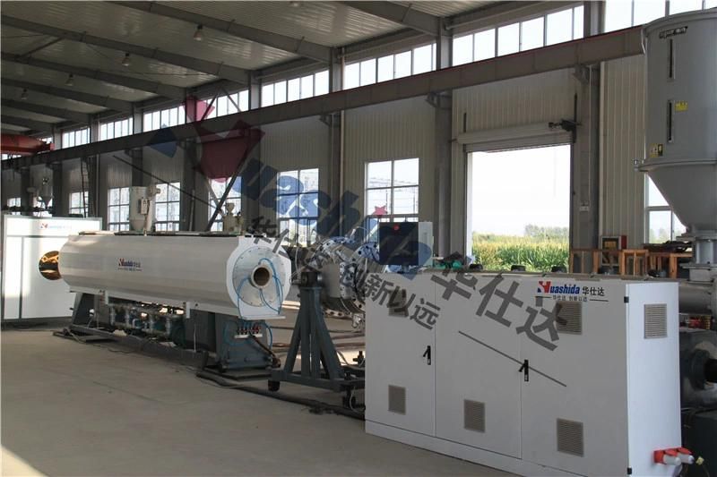 HDPE Polyurethane Foam Thermal Insulation Jacket Pipe Extrusion Production Machine