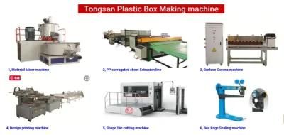 Plastic PP Hollow Sheet Extrusion Machine Producing Machine Plastic Machine