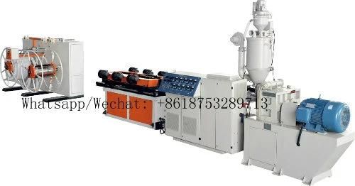 PP/PE Single Wall Corrugated Pipe Production Machine