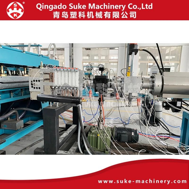 PP Hollow Corrguated Formwork Extrusion Production Making Machine