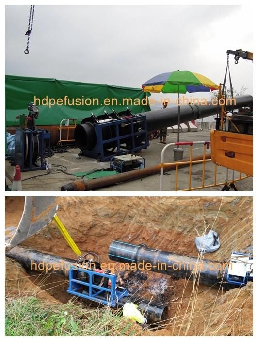 HDPE Poly Pipe Butt Fusion Machine for Piping System