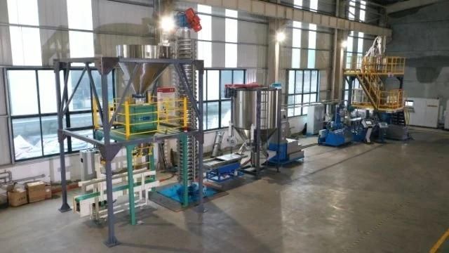 Jwell Plastic Parallel Twin Screw Extruder Compounding Machine for ABS PC PP PS PVC