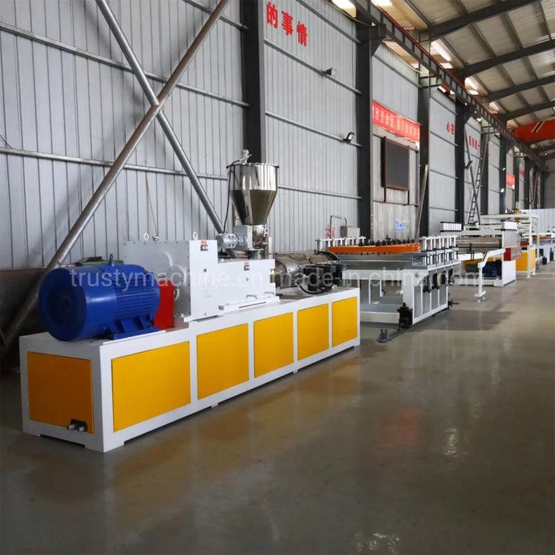 Sjsz80/156 PVC Crust Foam Board/Sheet Production Line Making Machine