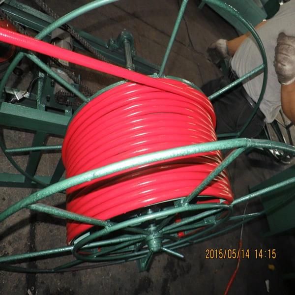 Flat PVC. PE Coating Machine for Flexible Metal Hose