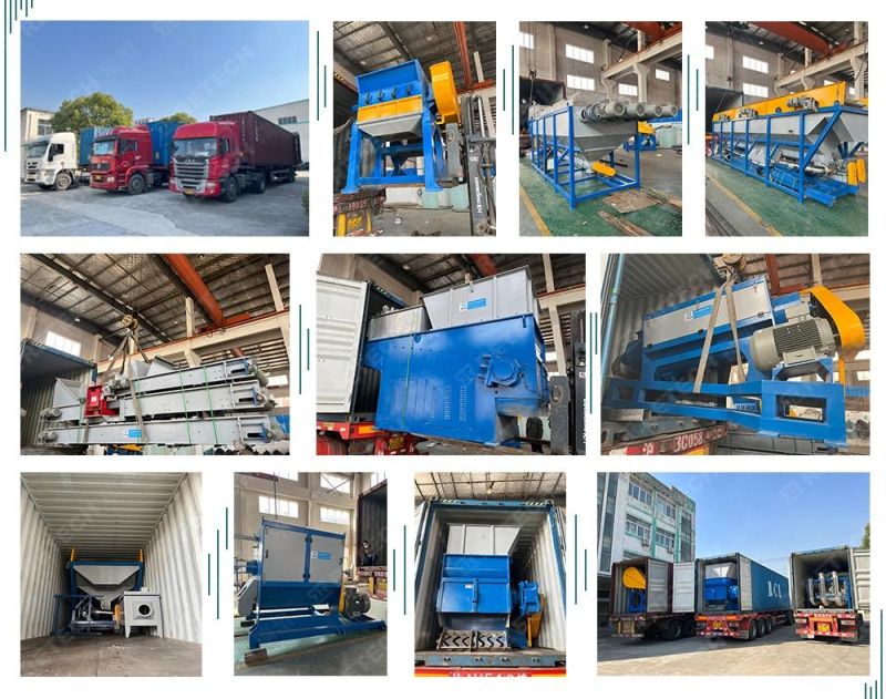 HDPE Rigid Plastic Washing Machine/HDPE PP Bottle Recycling Production Line