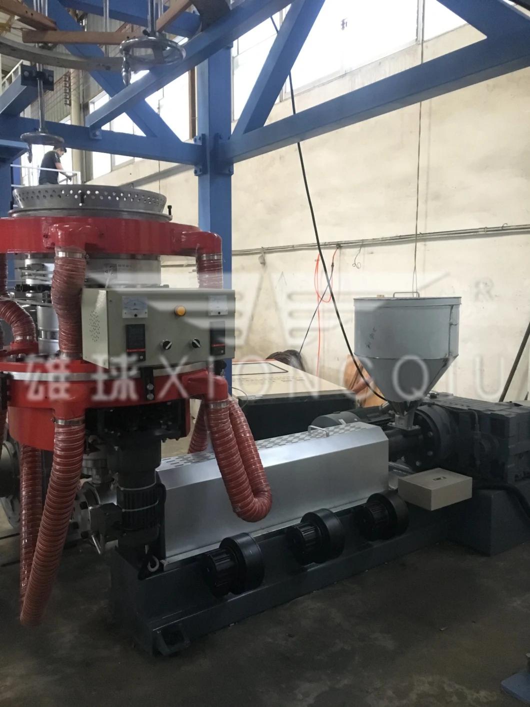 2019 Xiongqiu Hot Sale High Speed Plastic HDPE LDPE PE PP Film Blowing Machine